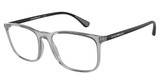 Emporio Armani Eyeglasses EA3177 SHINY TRANSPARENT GREY/5090