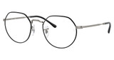 Ray-Ban Rx Eyeglasses RX6465 JACK BLACK ON GUNMETAL/3179