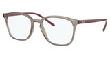 Ray-Ban Rx Eyeglasses RX7185 TRANSPARENT GREY/8083