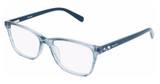 Nine West Eyeglasses NW5187 (440) AQUA CRYSTAL HORN/440