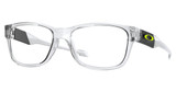 Oakley Youth Eyeglasses OY8012 TOP LEVEL POLISHED CLEAR/801203