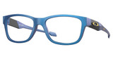 Oakley Youth Eyeglasses OY8012 TOP LEVEL MATTE CYAN/BLUE COLORSHI/801207