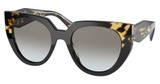 Prada Eyeglasses PR 14WS BLACK/MEDIUM TORTOISE/3890A7