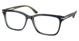 Prada Eyeglasses PR 14WV MORO TURQUOISE TORTOISE/ZXH1O1