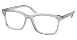 Prada Eyeglasses PR 14WVF CRYSTAL GREY/U431O1