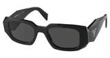 Prada Eyeglasses PR 17WSF BLACK/1AB5S0