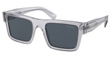 Prada Eyeglasses PR 19WS CRYSTAL GREY/U4309T