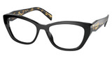 Prada Eyeglasses PR 19WV BLACK/1AB1O1