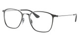 Ray-Ban Rx Eyeglasses RX6466 GRAY ON GUNMETAL/3102