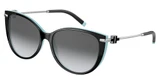 Tiffany Eyeglasses TF4178 BLACK ON TIFFANY BLUE/8055T3