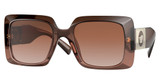 Versace Eyeglasses VE4405 TRANSPARENT BROWN GRADIE/533213