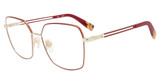 Furla Eyeglasses VFU506 Red 0SNB