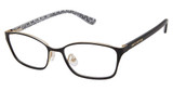Juicy Couture Eyeglasses JU 308 MTT BLACK/0003