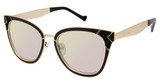 BETSEY JOHNSON Eyeglasses OFF BROADWAY BLACK/BLK