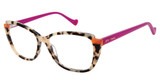BETSEY JOHNSON Eyeglasses WHO DAT TORTOISE/TOR