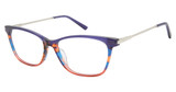 Nicole Miller Eyeglasses BARNELL MARITIME BLUE/C03