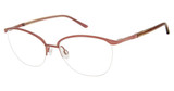 ELLE Eyeglasses EL 13502 Wine/WI
