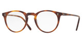 OLIVER PEOPLES Eyeglasses OV5183 O'MALLEY SEMI MATTE DARK MAHOGANY/1552