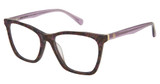 Ann Taylor Eyeglasses AT341 PLUM MARBLE/C02