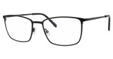 Adensco Eyeglasses AD 132 MTT BLACK/0003