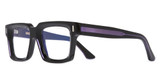 Cutler and Gross Eyeglasses CGOP138652 PURPLE ON BLACK/013