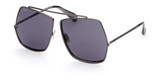 MaxMara Eyeglasses MM0006 shiny gunmetal / smoke/32N