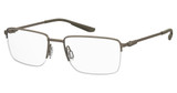 Under Armour Eyeglasses UA 5016/G GREY BRWN/0S05