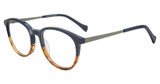 Lucky Brand Eyeglasses VLBD822 Navy/Havana
