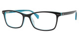 Adensco Eyeglasses AD 237 BLKTURQUO/0EL9