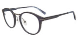 Tumi Eyeglasses VTU025 0751 Matte Navy