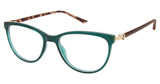 ELLE Eyeglasses EL 13499 Green/GN