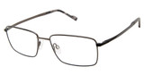 TITANflex Eyeglasses 827064 black/dark gunmetal/BLK