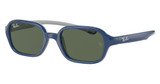 Ray-Ban Junior Eyeglasses RJ9074S BLUE ON RUBBER GREY/709671