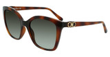 Ferragamo Eyeglasses SF1026S TORTOISE/214