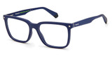 Polaroid Eyeglasses PLD D436 MTT BLUE M/0FLL