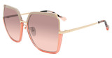 Yalea Eyeglasses SYA037 Gold Nude 0F47