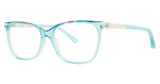 Smilen Elite Eyeglasses 1 AQUA/DEMI