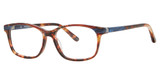Smilen Elite Eyeglasses 2 DEMI /BLUE