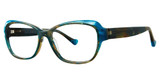 Smilen Elite Eyeglasses 3 DEMI/GREEN