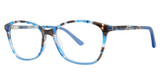 Smilen Elite Eyeglasses 7 BLUE PATTERN