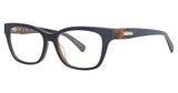 Longchamp Eyeglasses LO2697 BLUE STONE/BROWN/403