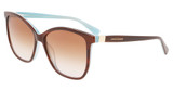 Longchamp Eyeglasses LO708S HAVANA/AZURE/220
