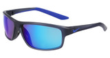 Nike Eyeglasses NIKE RABID 22 M DV2153 MATTE DARK GREY/BLUE MIRROR/021