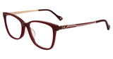 Yalea Eyeglasses VYA006 Burgundy 09FD