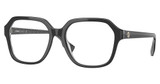 Burberry Eyeglasses BE2358 ISABELLA BLACK/PRINT TB/CRYSTAL/3977