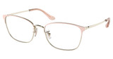 COACH Eyeglasses HC5135 SATIN PINK / LIGHT GOLD/9350