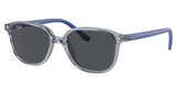 Ray-Ban Junior Eyeglasses RJ9093S JUNIOR LEONARD TRANSPARENT BLUE/711087