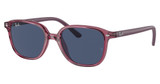 Ray-Ban Junior Eyeglasses RJ9093S JUNIOR LEONARD TRANSPARENT PINK/711280