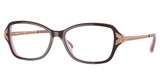 Sferoflex Eyeglasses SF1576 TOP PLUM ON OPAL PINK/C585