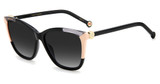 Carolina Herrera Eyeglasses CH 0052/S BLACKNUDE/0KDX